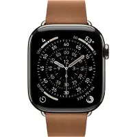 Apple Watch 42 mm -moderni ranneke, caramel, keskikokoinen