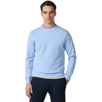 Hackett London for man. HM5800120 Hs Essential Crew blue sweatshirt (S), Casual, Cotton