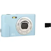 INF DC311 Kompakti digitaalikamera 32GB TF-kortilla LightBlue