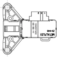 Electrolux oven lukko, harmaa 8581552374036