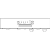 Electrolux ohjauspaneeli, inox, AEG, EDW1850, 590mm 8088621399
