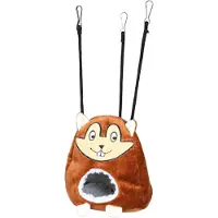 Trixie - Cuddly Cave for Hanging in the Cage Brown 11 x 14 cm - Pieneläimet - Pesät ja häkkitarvikkeet - Sängyt ja riippumatot