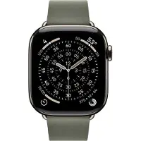 Apple Watch 42 mm -moderni ranneke, salviavihreä, L