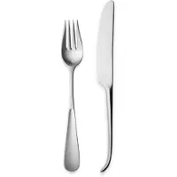 Georg Jensen Vivianna jälkiruoka-aterimet matt 8 osaa