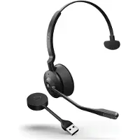 Jabra Engage 55 MS -langaton monokuuloke + USB-A-sovitin, musta