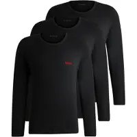HUGO Ls-Shirt Rn Triplet - Black - S