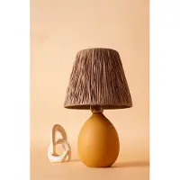 Opviq pöytälamp pu YL521, ruskea