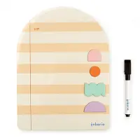 Kikkerland Magnetic Memo Board Pink