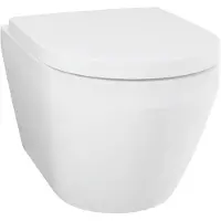 GROHE Seinään asennettava WC-istuin EuroCeramic Triple Vortex, rimless, mukana QR/SC-kansi