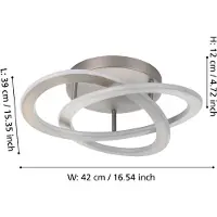 Eglo Rolimare led 35W 42x40cm kattovalaisin