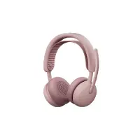 Logitech Zone Wireless 2 ES - Kuulokkeet - on-ear - Bluetooth - langaton, langallinen - aktiivinen melunvaimennus - USB-C - vaaleanpunainen - TeamS...