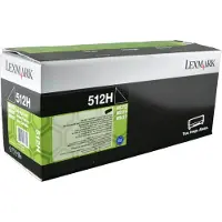 Lexmark Värikasetti Musta 512H 5k