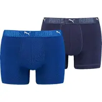 Puma Men Sport Cotton Boxers 2P - Blue - L