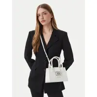 Armani Exchange for woman. XW000306AF12039U0011 White Structure Handbag (OSFA), Casual, Polyester