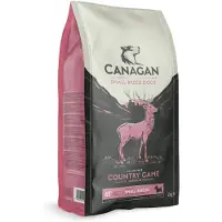 Canagan Country Game Small Breed, Koiran kuivaruoka, Puppies & Adults, Viljaton, 2 kg