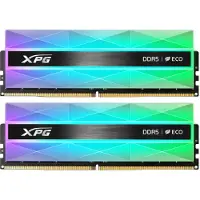 ADATA XPG Lancer Neon RGB 32 Gt (2 x 16 Gt) DDR5 6400 MHz, CL32 -muisti, hopea (XMP)