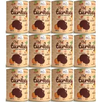 Usorteret Märkäruoka kalkkuna ja vihannekset junior 12x400g