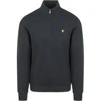 Lyle & Scott Loopback Quarter Zip Sweat - Navy - XXL