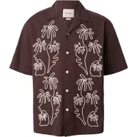 Only & Sons Onsmarvin Rlx Resort Ss Shirt - Brown - XXL