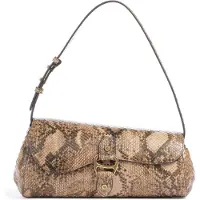 Ralph Lauren Embossed Medium Tasha East-West Bag - Brown - ONE SIZE