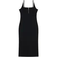 Armani Exchange for woman. XW002056AF21295UC001 Black bodycon dress (M), Casual, Polyamide, Sleeveless / Straps