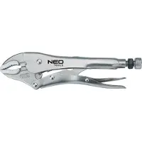 Neo Tools 250 mm yleiskäyttöiset lukkopihdit, pyöreät leuat