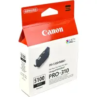 Canon PFI-5100 MBK, Mattamusta, 1 kpl, Yksipakkaus