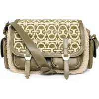 Coccinelle Whisper Small Shoulder Bag - Khaki green - ONE SIZE