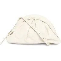 Coccinelle Cheek Medium Shoulder Bag - White - ONE SIZE