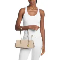Michael Kors Sm Ew Shoulder Tote - Beige - ONE SIZE