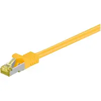 Microconnect Cat7 S/FTP LSZH RJ45 30m -verkkokaapeli, keltainen