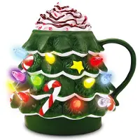 Mikamax LED Christmas Tree Mug