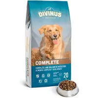 Divinus Täysjyväinen kuiva koiranruoka 20 kg, 24 % proteiinia