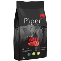 Dolina Noteci Kuiva koiranruoka Piper Animals 12 kg naudanlihaa