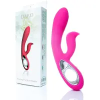 Boss Series Daro-vibraattori, 12 toimintoa, USB, pinkki