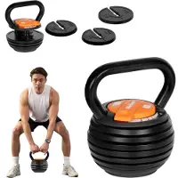 Rebel Kettlebell żeliwny regulowany obciążenie hantel odważnik kula 9kg