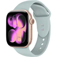 Crong Liquid - Apple Watch -ranneke 38/40/41/42 mm (Minttuvihreä)