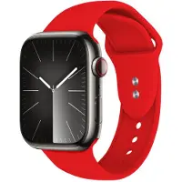 Crong Liquid - Apple Watch -ranneke 38/40/41/42 mm (punainen)