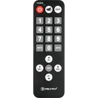 Cabletech Yleiskäyttöinen kaukosäädin DVB-T dekoderille seniorille Kruger&Matz:lle