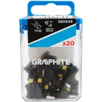 GRUPA TOPEX Iskuporanterät TX10 x 25 mm, 20 kpl.