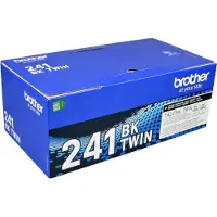 Brother TN241BK TWIN-pack black toners (TN241BKTWIN)