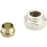 Danfoss union copper/steel Ø15 3/4