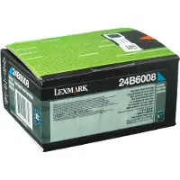 Lexmark XC2132 C, 3000 sivua, Syaani, 1 kpl (24B6008)