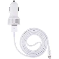 Devia Autolaturi Smart Series Car Charger Suit with Lightning Cable 2xUSB, 2.4A