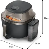 Philips 5000 Series air fryer NA547/07 (musta/hopea)