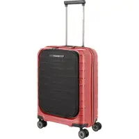 Travelite Mooby 4-pyöräinen Käsimatkatavara 55 cm Kannettavan tietokoneen taskun syvyys Punainen