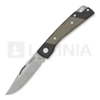 Mercury Luc - Elmax - Green Canvas Micarta kääntöveitsi