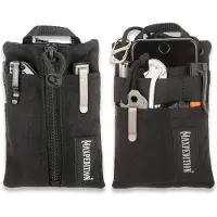 Maxpedition Platy 4" x 6" tarvikelaukku, musta