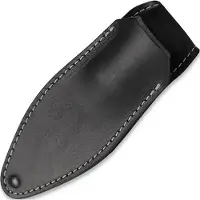 MKM Knives Fixed Blade Magnetic Pocket Nahka tuppi, musta
