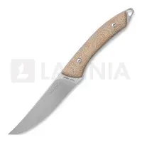 Mercury Trek - N690 - Natural Canvas Micarta veitsi